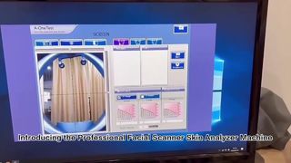 বাড়িতে ব্যবহারের জন্য পোর্টেবল স্কিন ম্যাজিক মিরর 3D ফেসিয়াল টেস্টার স্কিন অ্যানালাইসিস মেশিন