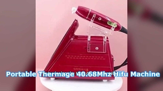 পোর্টেবল থার্মেজ 40.68Mhz হিফু বিউটি মেশিন