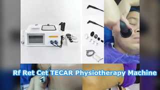 ফেস লিফট ওজন হ্রাস ত্বকের পুনরুজ্জীবন Rf Ret Cet Fascia Knife TECAR Physiotherapy Machine