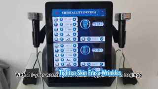 ২ ইন ১ ত্বক পুনরুজ্জীবিতকরণ মুখের উত্তোলন অ্যান্টি-রুপল মাইক্রোনেডলিং আরএফ মেশিন