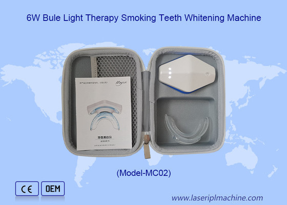 ওয়্যারলেস 15 মিনিট ঠান্ডা নীল LED আলো 465nm ~ 485nm সঙ্গে দাঁত সাদা