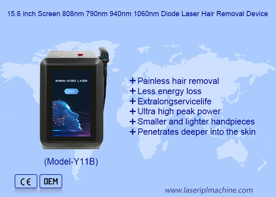 4 তরঙ্গদৈর্ঘ্য কোল্ড লেজার 1-10HZ ডায়োড লেজার ফুল বডি চুল অপসারণ সৌন্দর্য মেশিন