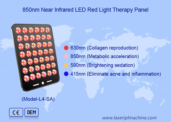 হোম ব্যবহারের জন্য 168pcs LED Skin Care Acne Removal Led Red Light Therapy Device