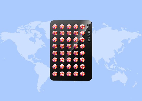 160pcs LED ফেসিয়াল রিজুভেনেশন স্কিন হোয়াইটিং LED ইনফ্রারেড রেড লাইট থেরাপি ডিভাইস