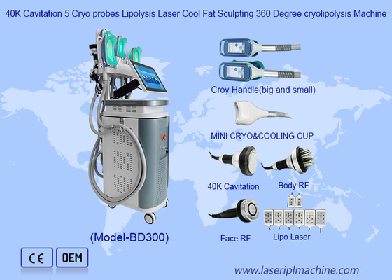 40k Cavitation RFWeight Loss Sculpting 360 ক্রিওলিপোলাইসিস মেশিন