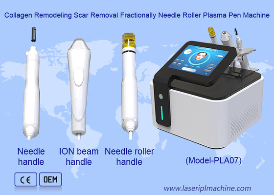 ত্বক টানুন wrinkle অপসারণ ভগ্নাংশ Needle Roller ঠান্ডা প্লাজমা মেশিন