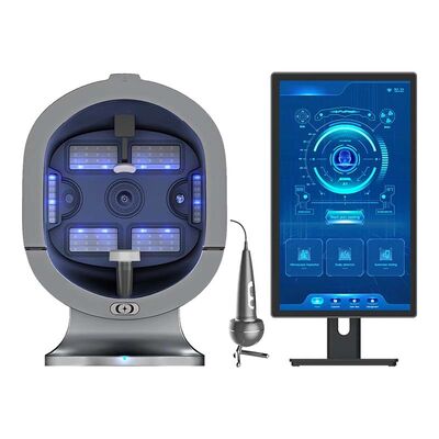 ভালো দাম 21.5 ইঞ্চি 3 ক্যামেরা চুলের ফলিকল স্ক্যাল্প স্ক্যানার ডিটেক্টর ফেসিয়াল স্কিন বিশ্লেষক মেশিন অনলাইন