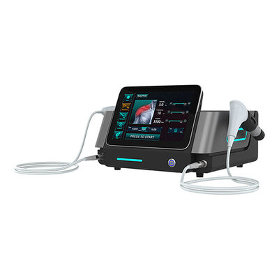 ভালো দাম 2হ্যান্ডলগুলি প্রদাহ কমাতে ব্যথা উপশম Ultrasound Ballistic Pneumatic Shockwave Therapy ডিভাইস অনলাইন