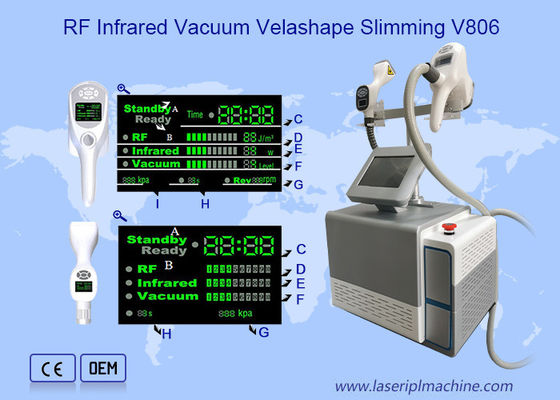 সেলুলাইট অপসারণ সেলুন Cavitation Rf ভ্যাকুয়াম Slimming সৌন্দর্য মেশিন