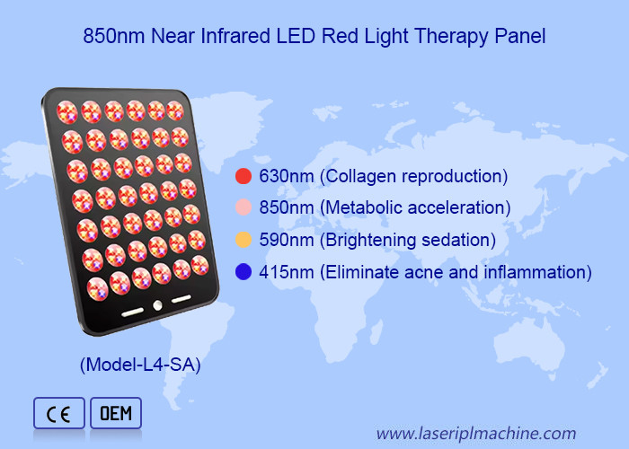 হোম ব্যবহারের জন্য 168pcs LED Skin Care Acne Removal Led Red Light Therapy Device