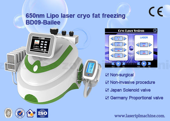 ভালো দাম Cryolipolysis + lipo laser (8 laser pads)  + cavitation +  rf vacuum weight loss machine অনলাইন