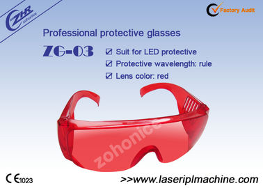 LED কোল্ড লাইট টুথ হোয়াইটিং মেশিনের জন্য লাল 400nm লেজার সুরক্ষা গগলস