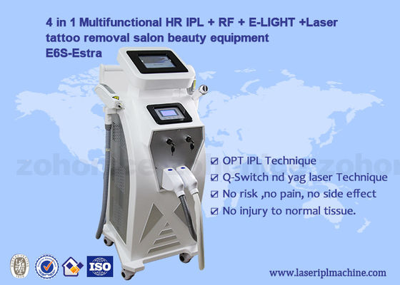 ভালো দাম Multifunction 4 in 1 Tattoo Removal Hair Removal Elight IPL RF ND Yag Laser Machine অনলাইন