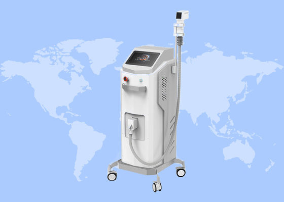 ভালো দাম পেশাদার 12*26 মিমি স্পট ডায়োড লেজার হেয়ার মেশিন উল্লম্ব শৈলী ত্বক পুনরুজ্জীবন অনলাইন