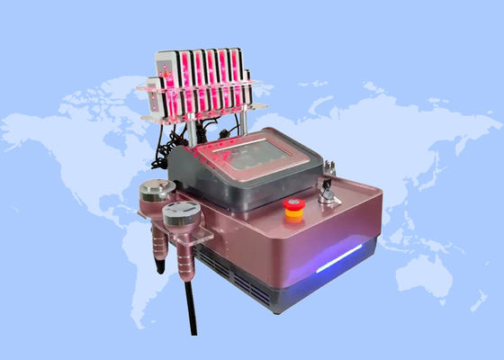 ভালো দাম 6in1 আরএফ আল্ট্রাসোনিক ক্যাভিটেশন বডি স্লিমিং মেশিন ত্বক টাইটিং ফেস লিফট 40k 80k অনলাইন