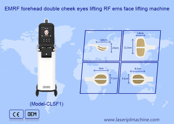 ভালো দাম EMRF কপাল ডাবল গালে চোখ ত্বক উত্তোলন টান RF ems V মুখ মেশিন অনলাইন