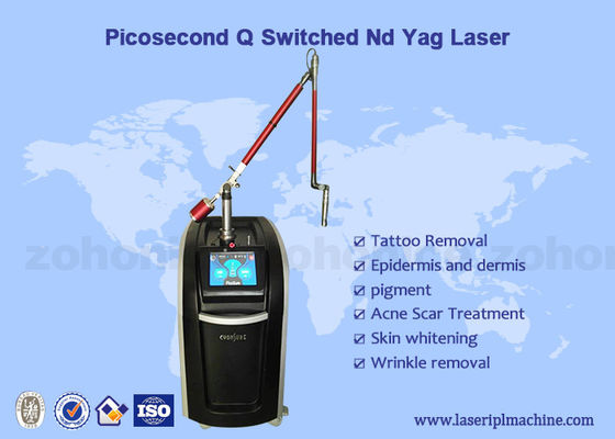 ভালো দাম 2000W উচ্চ ক্ষমতা picosecond লেসার মেশিন / ট্যাটু অপসারণ মেশিন 100-3000mj অনলাইন