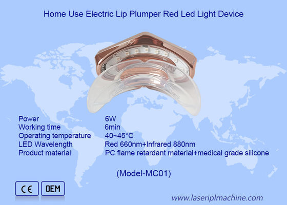 ভালো দাম মিনি টাইপ LED রেড লাইট থেরাপি ডিভাইস ইউএসবি চার্জিং সিলিকন ঠোঁট যত্ন অনলাইন