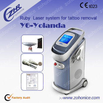 ভালো দাম Vertical Laser Tattoo Removal Machine Removal Pigment Plaque , High Energy অনলাইন