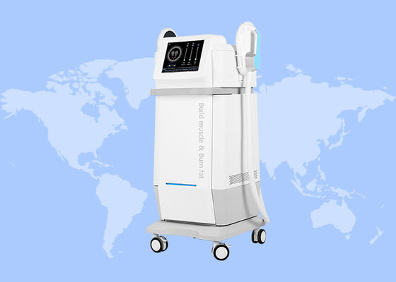 ভালো দাম 2হ্যান্ডলগুলি আরএফ ইএমএস শরীরের স্লিমিং গভীর পেশী উদ্দীপক HI EMT মেশিন অনলাইন