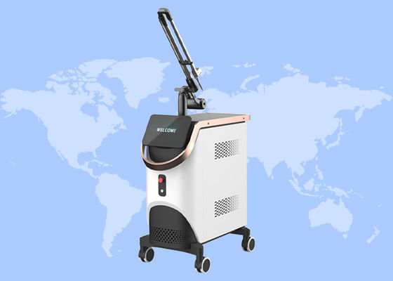 ভালো দাম ট্যাটু অপসারণের জন্য কোরিয়া আমদানি করা লেজার আর্ম 1064 532 755nm পিকোসেকেন্ড লেজার অনলাইন