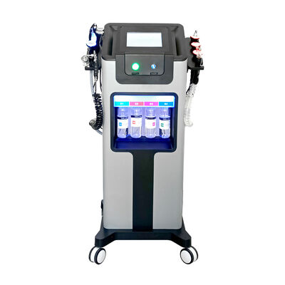 ভালো দাম উল্লম্ব বহুমুখী 8in1 হাইড্রো অক্সিজেন মেশিন H2o2 ত্বকের যত্ন গভীর পরিষ্কার অনলাইন