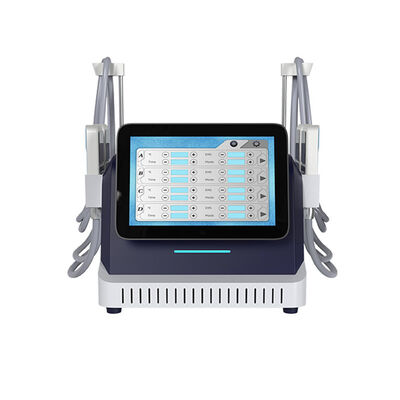 ভালো দাম ২ ইন ১ ক্রাইও প্লেট এবং ইএমএস হ্রাসকারী মেশিন ফ্যাট ফ্রিজিং ত্বকের টান জন্য অনলাইন