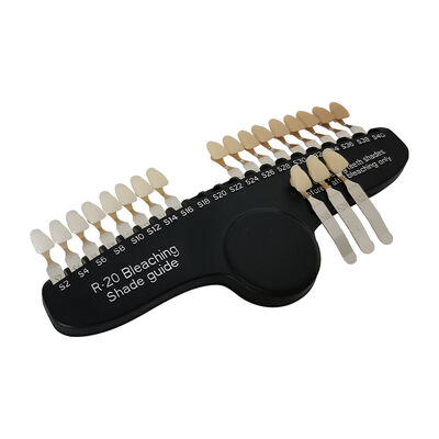 ভালো দাম জেনেটিক হলুদ দাঁত জন্য ক্লিনিক ডেন্টাল চীনামাটির বাসন 3 ডি দাঁত শেড গাইড অনলাইন