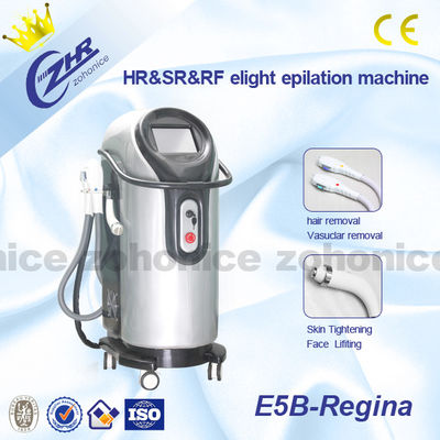 ভালো দাম Vertical E-light IPL RF , Wrinkle / Hair Removal Salon Machine অনলাইন
