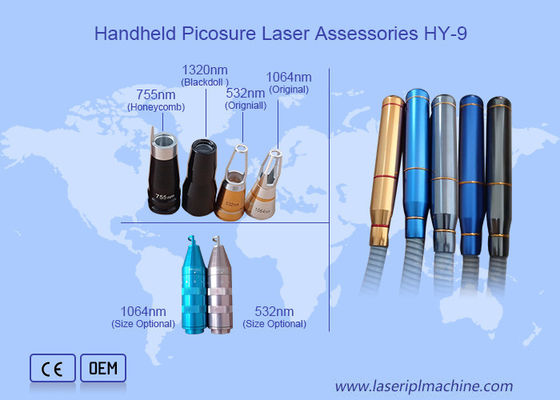 ভালো দাম Nd Yag Shrink Pore 532nm 1032nm ট্যাটু অপসারণ হ্যান্ডেল অ্যাসিসরিজ HY-9 অনলাইন