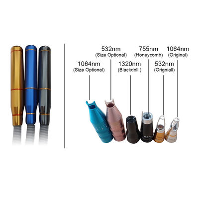 ভালো দাম Nd Yag Shrink Pore 532nm 1032nm ট্যাটু অপসারণ হ্যান্ডেল অ্যাসিসরিজ HY-9 অনলাইন