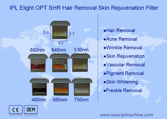 ভালো দাম 430-1000nm আইপিএল মেশিন খুচরা যন্ত্রাংশ বিভিন্ন ব্যান্ড ফিল্টার অনলাইন