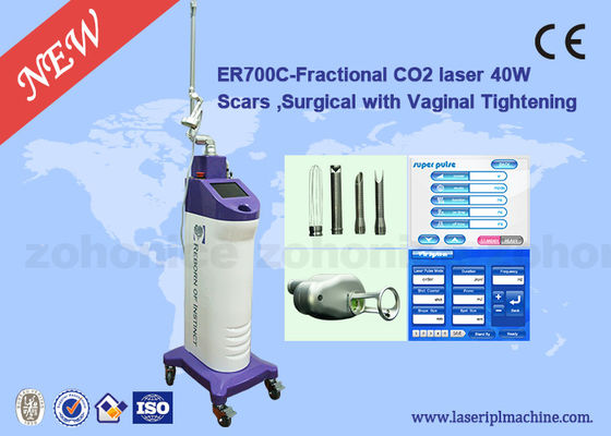 ভালো দাম 10600nm Metal Tube RF Fractional Laser Cutter Machine Skin Resurfacing অনলাইন